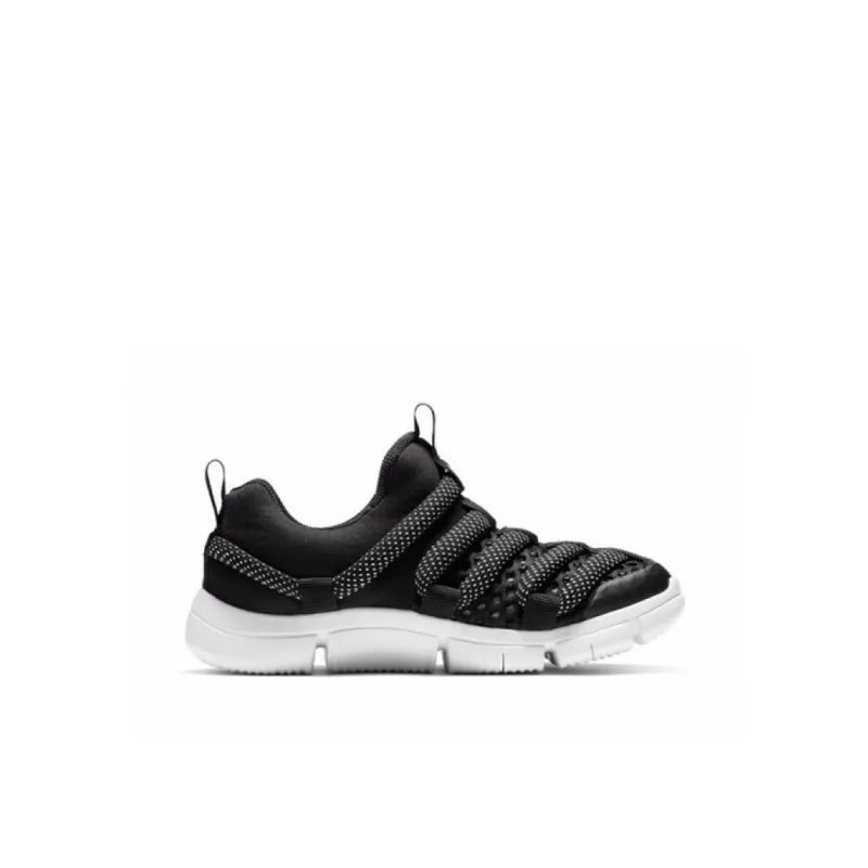 Nike Novice BR Slip-Resistant Cushioning Wear-Resistant Kids Lifestyle Shoes Black White Children Aged 3-7 Years Old-1