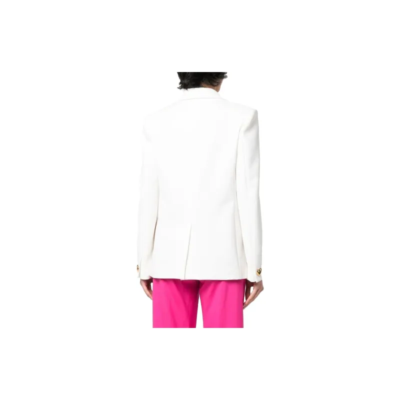 MOSCHINO Heart Shaped Buttons Tailored Blazer-2