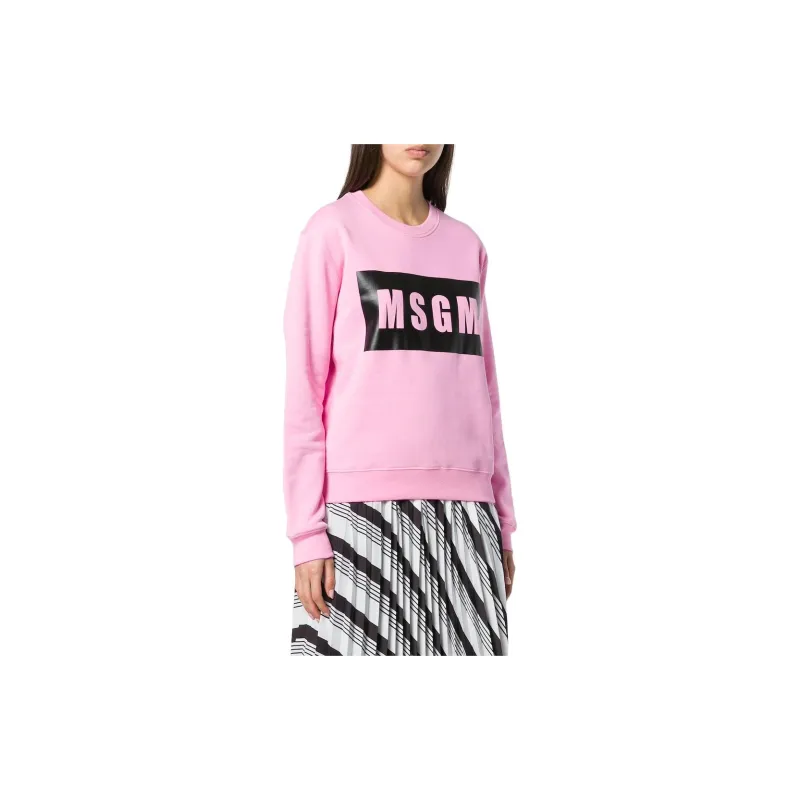 MSGM Sweatshirts Women's Pink-3