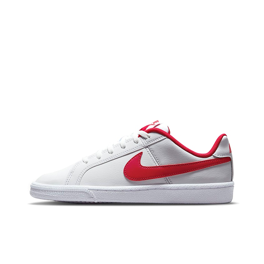 Nike Court Royale Low Top Sneakers White Red GS POIZON