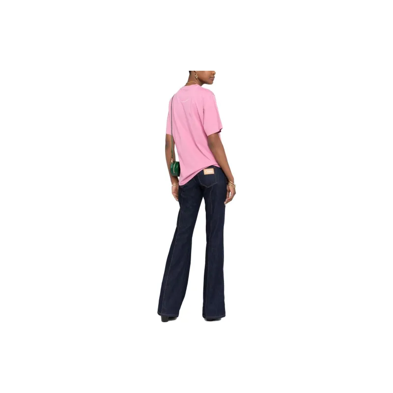 Chloe SS23 Regular T Shirt Women's Pink-2