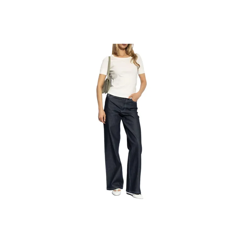 A.P.C X Katie Holmes Wide-leg Jeans-1