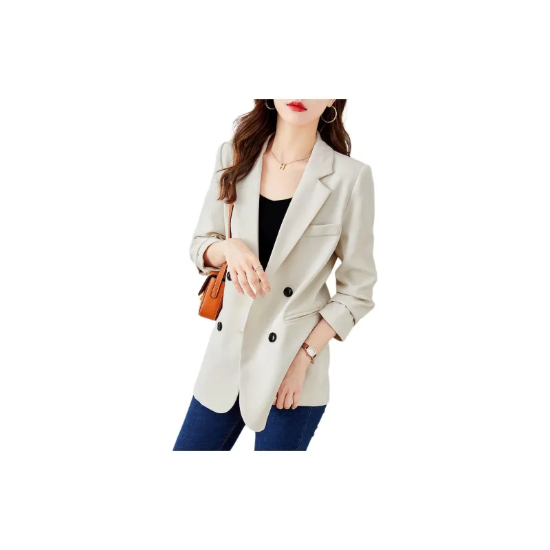 TERRE BLEUE Business Suit Women's Beige-1