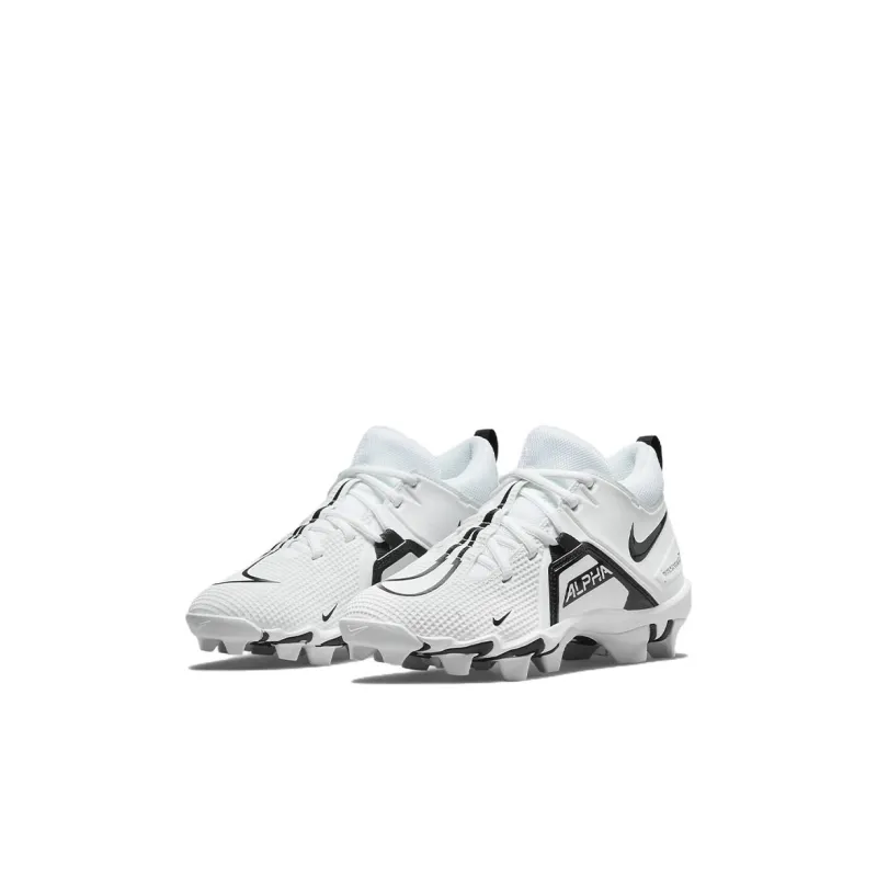 Nike Alpha Menace 3 Shark GS 'White Black'-2