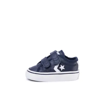 Converse Star Replay 2V Slip-Resistant Low-Top Toddler Shoes Dark Blue Infant And Toddler