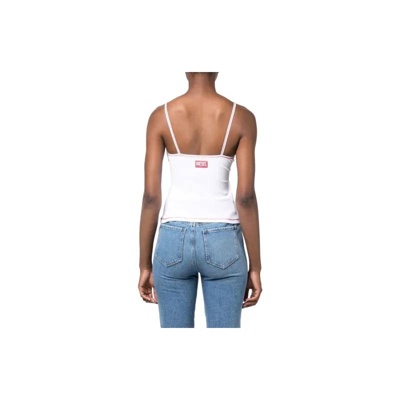 DIESEL Tank Tops Women's White-3