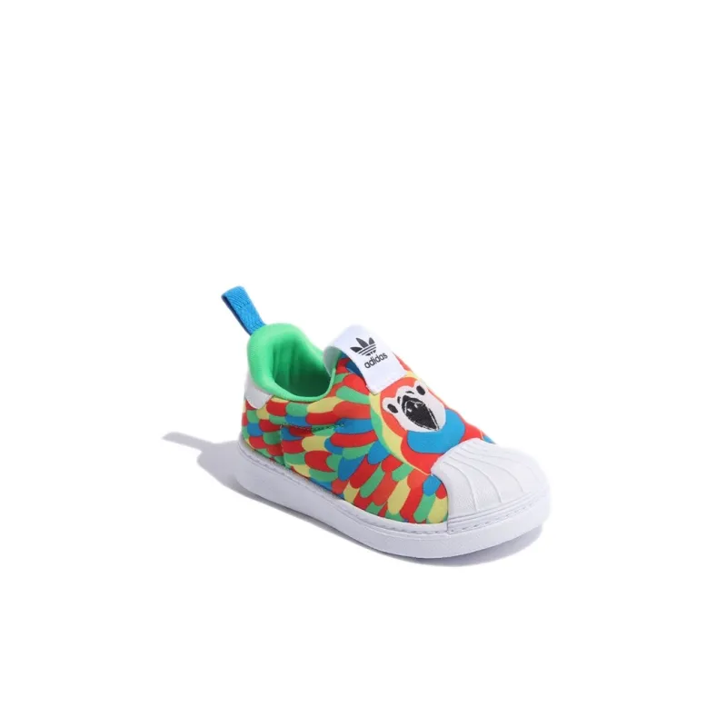 Adidas Originals SUPERSTAR 360 Abrasion Resistant Low Top Toddler Shoes Multicolor Infant And Toddler-2