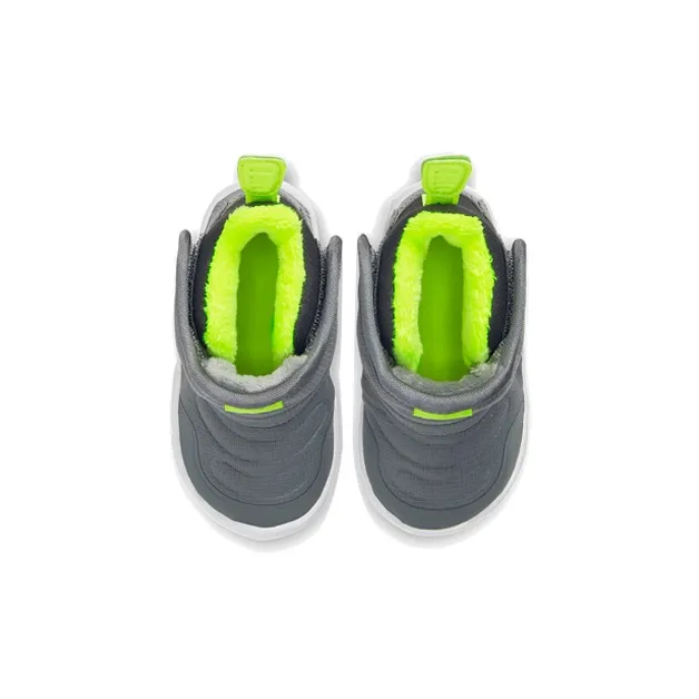 Nike Novice Boot Thermal High-Top Toddler Shoes Black Gray Infant And Toddler-2