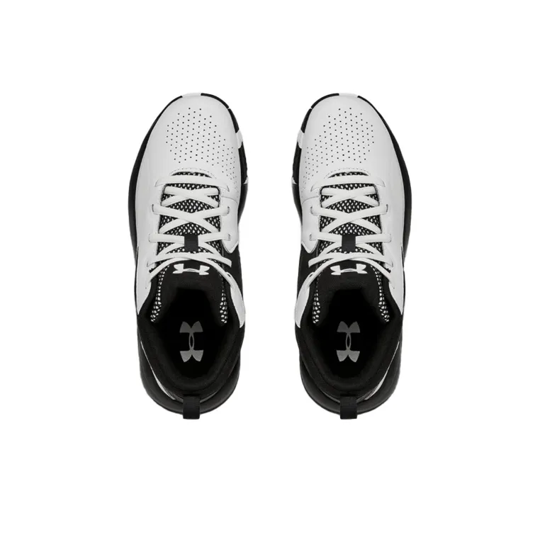 Under Armour Lockdown 5 Cushioning And Breathable Mid Top Children's Basketball Shoes Teenagers-3