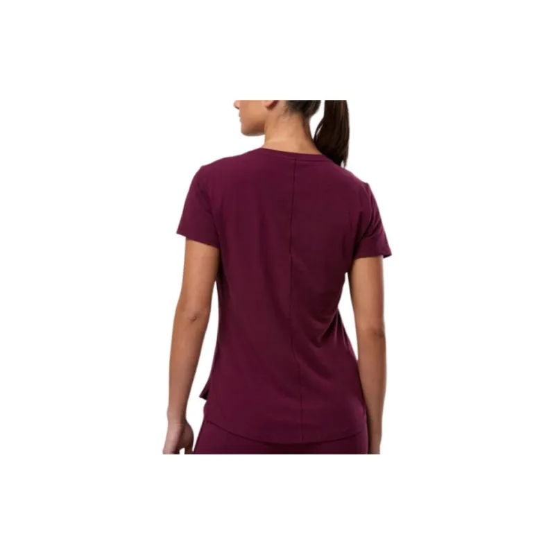 Nike T-Shirts Women's Burgundy-4