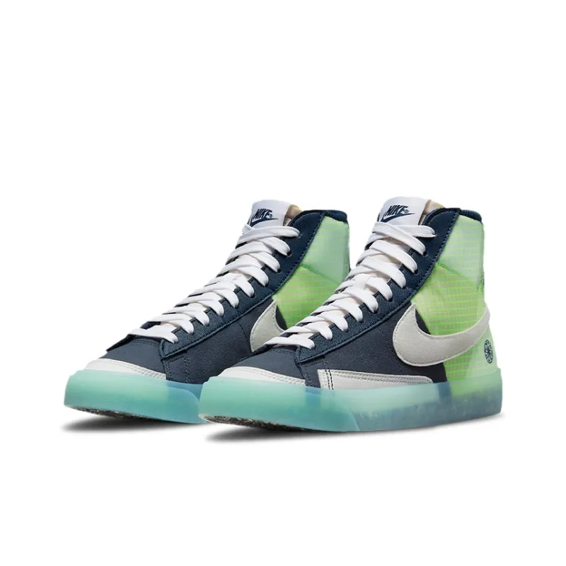 Nike Blazer Mid 77 GS Move To Zero-Armory Navy-2