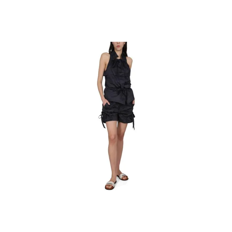 ISABEL MARANT Drawstring Cotton Shorts-3