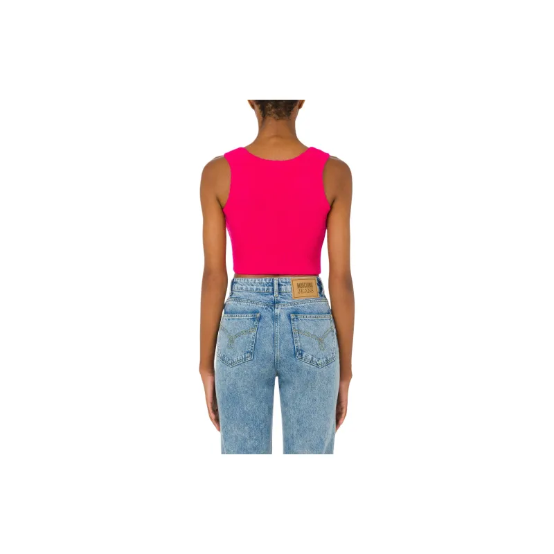 MOSCHINO Tank Top Women's Fuchsia-2