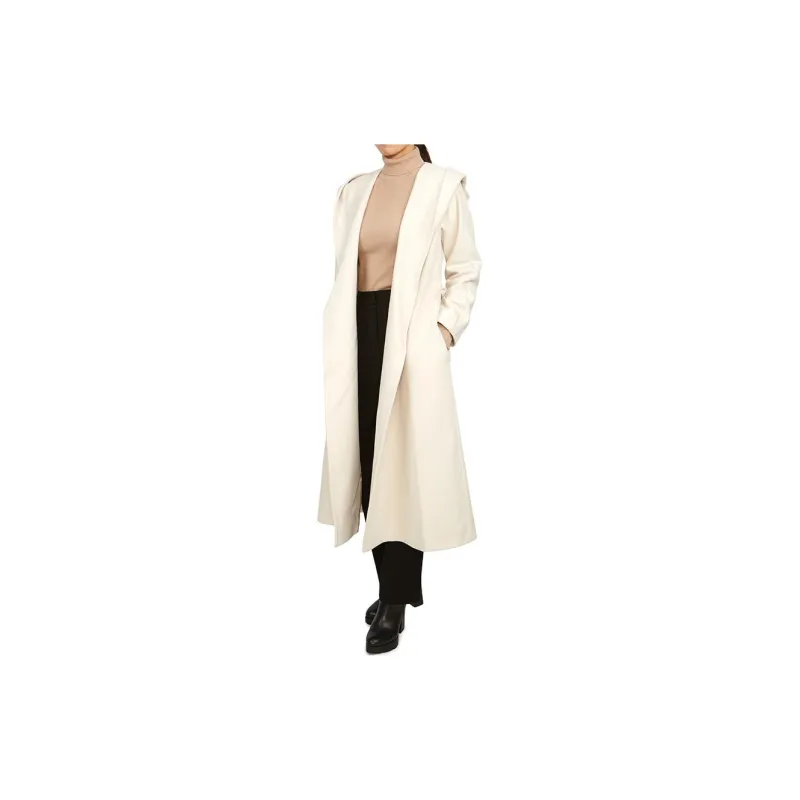 MaxMara Coats Women's Ivory White-5
