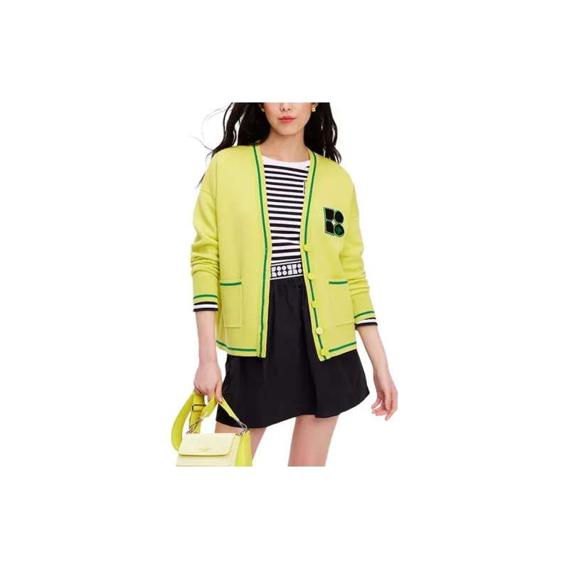 Kate Spade SS24 Knitwear Women's Mustard Yellow-2