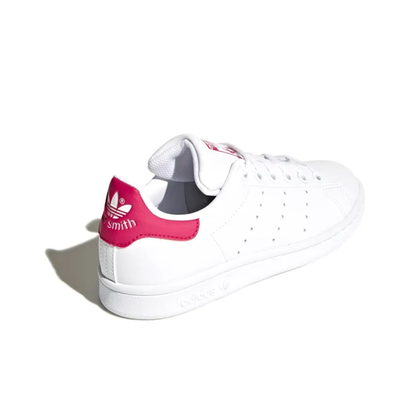 Adidas Stan Smith White Pink Youth-2