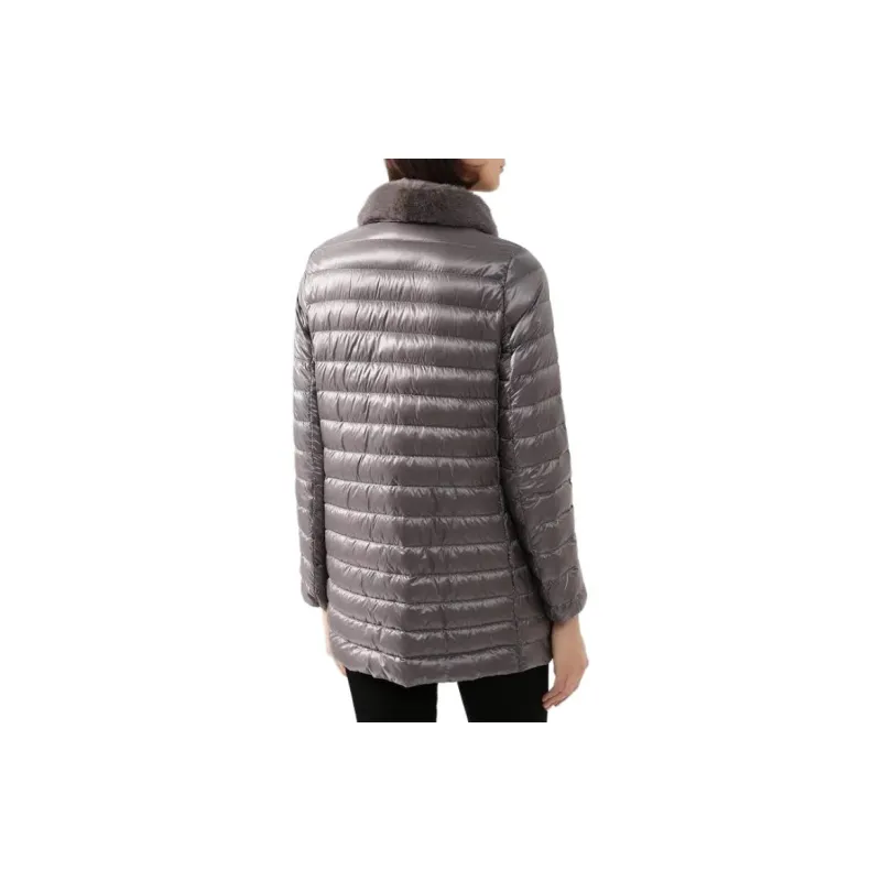 Moncler Down Jacket Women's Gray-2