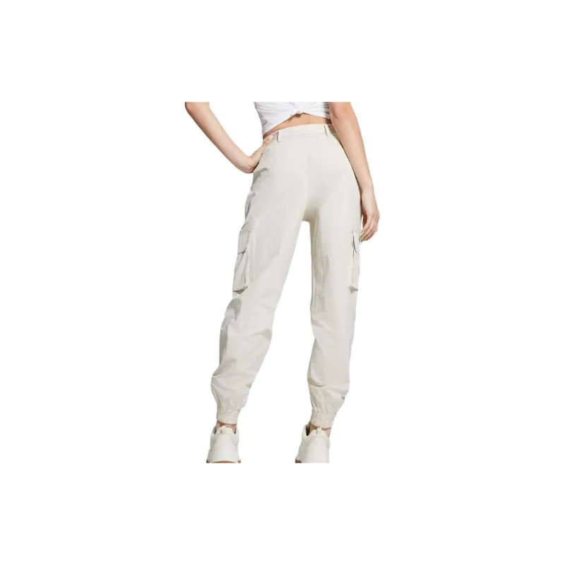 GUESS Cargo Pants Cargo Pants Women's Pearl White-2