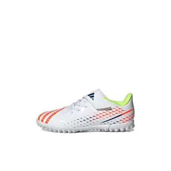 Adidas Adizero Ambition Panther 2.0 Edge.4 H/L TF J Anti Slip Wear Resistant Low Top Kids' Soccer Shoes White Kids'
