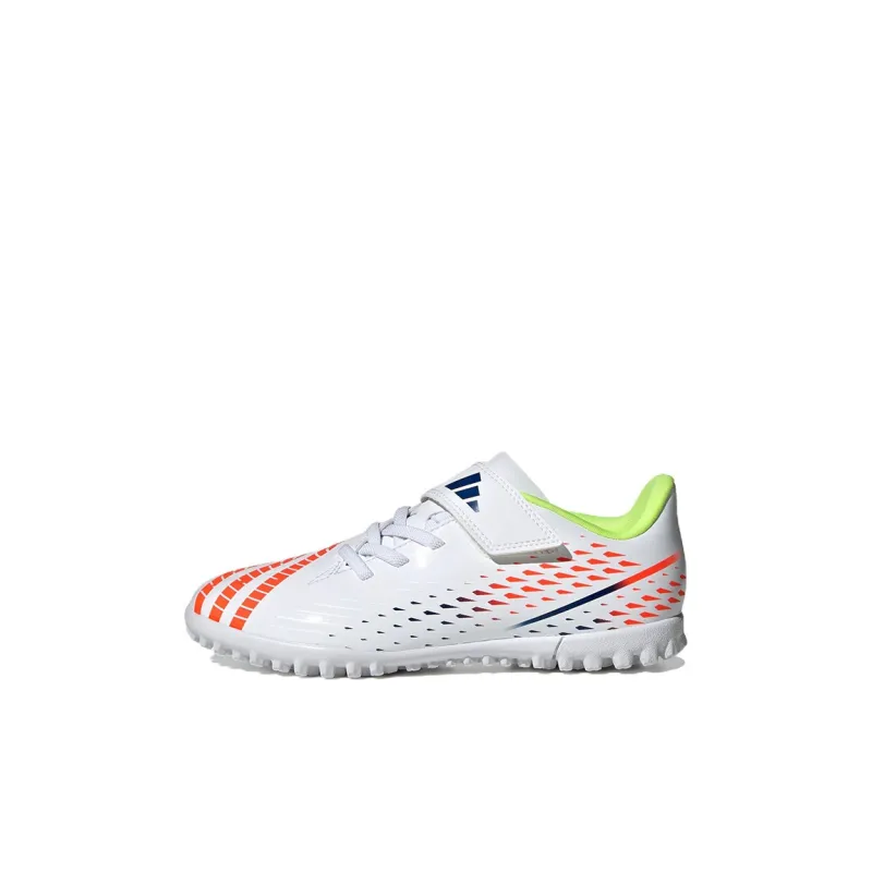 Adidas Adizero Ambition Panther 2.0 Edge.4 H/L TF J Anti Slip Wear Resistant Low Top Kids' Soccer Shoes White Kids'-0