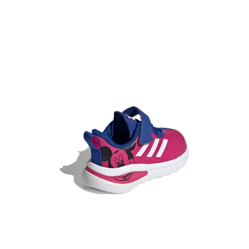Disney x Adidas Fortarun 2020 Slip-Resistant Breathable Low-Top Toddler Shoes Pink Blue Infant And Toddler-3