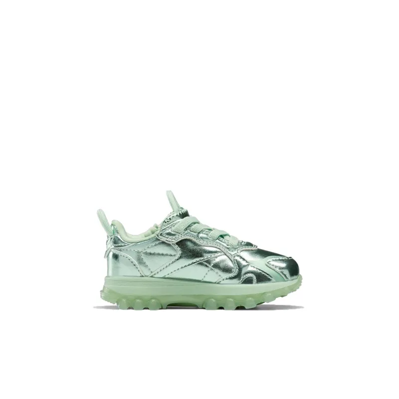 Reebok Cardi B X Classic Leather Toddler 'Semi Pixel Mint'-1