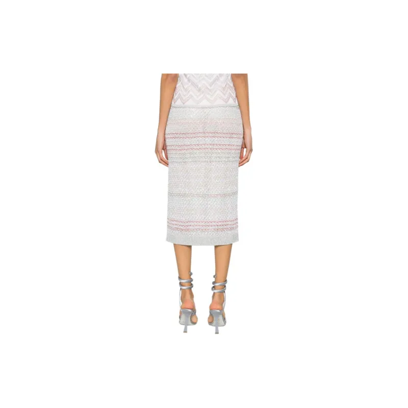 MISSONI Sequined Midi Pencil Skirt-2