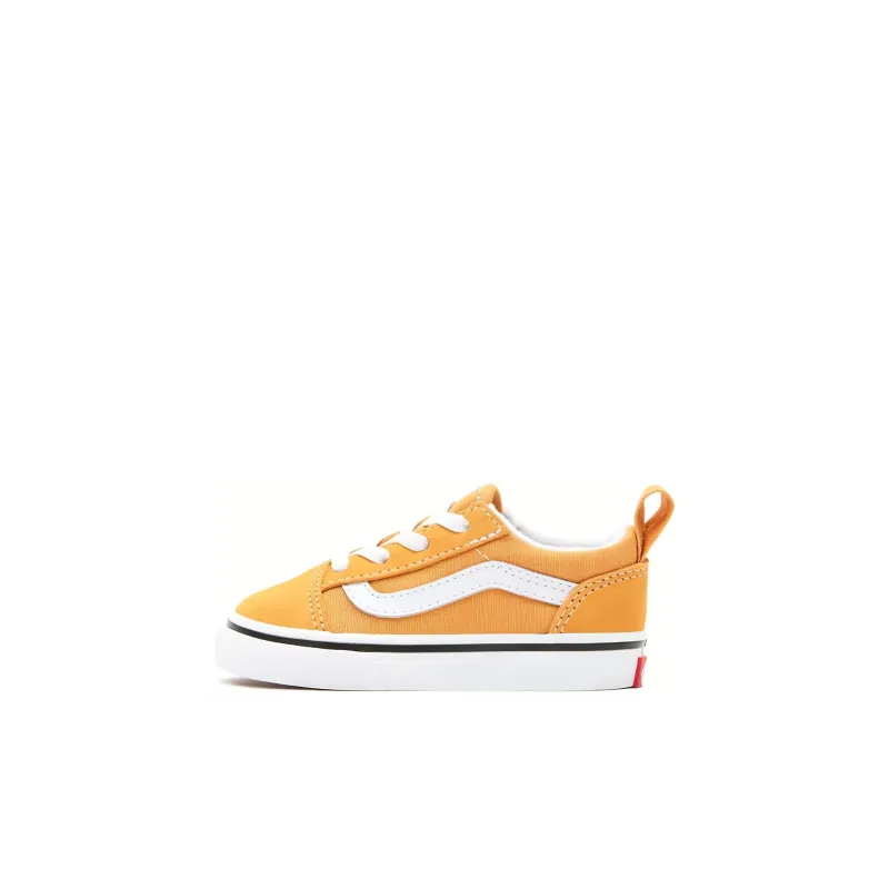 Vans Old Skool Slip Resistant, Abrasion Resistant, Breathable Low Top Toddler Shoes Yellow Infant And Toddler-0