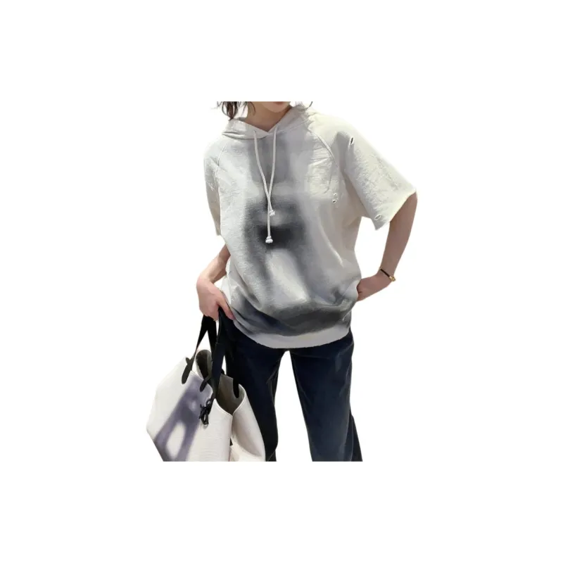 DIOR Distressed Drawstring T Shirt-3