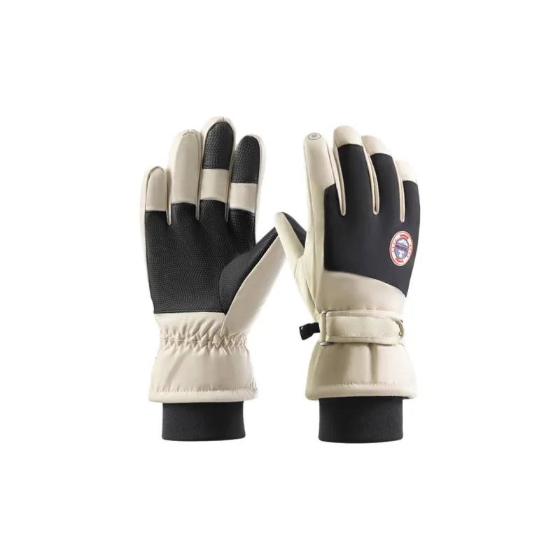 TANLU Riding Equipment Cycling Glove Outdoor Sports Unisex Oxford PU One Size-5