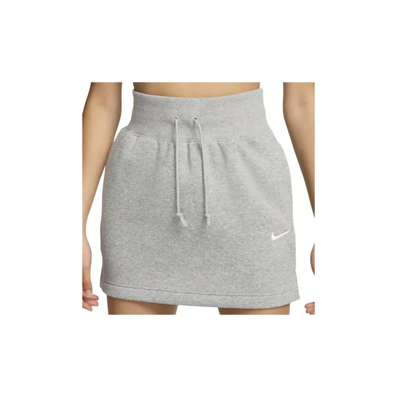 Nike Swoosh embroidered Jersey Miniskirt-1