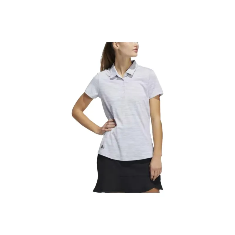 Adidas Free Shipping With AdiClub Space-Dyed Short Sleeve Polo Shirt-1