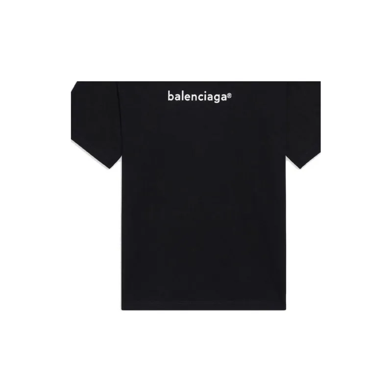 Balenciaga Copyright Large Fit T Shirt 'Black'-5