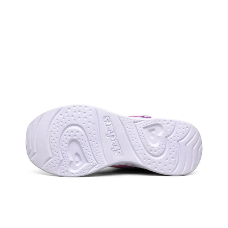 Skechers Heart Lights Slip Resistant Shock Absorbers With Abrasion Resistant Properties Teenagers-4