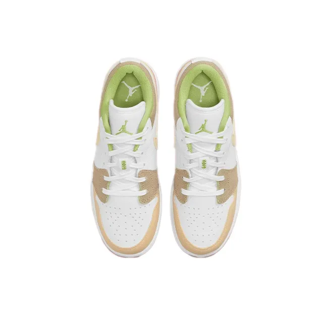 Jordan 1 Low Pastel Grind Vivid Green GS-3
