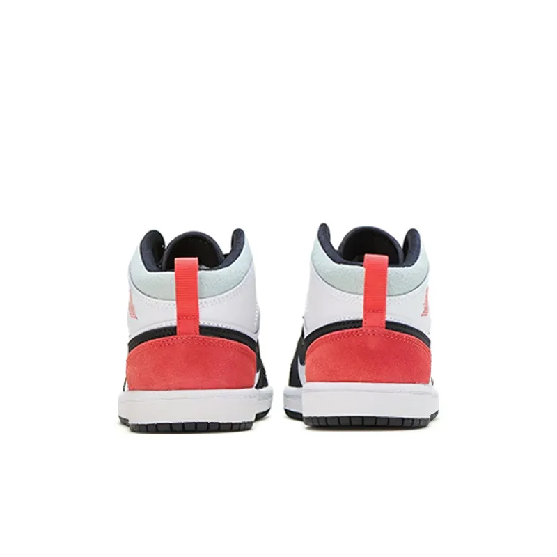 Jordan 1 Mid SE PS Red Black Toe-3