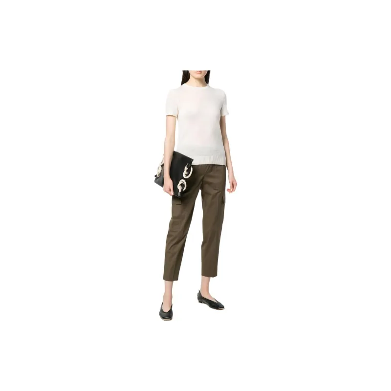 THEORY Short-sleeved Cashmere T-shirt-1