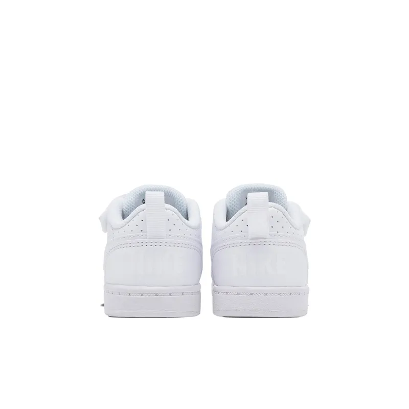 Nike Court Borough Abrasion Resistant Mid Top Toddler Shoes White Infant And Toddler-5