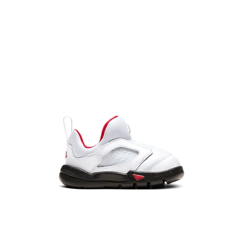 Jordan 5 Retro Little Flex White Black University Red TD-1