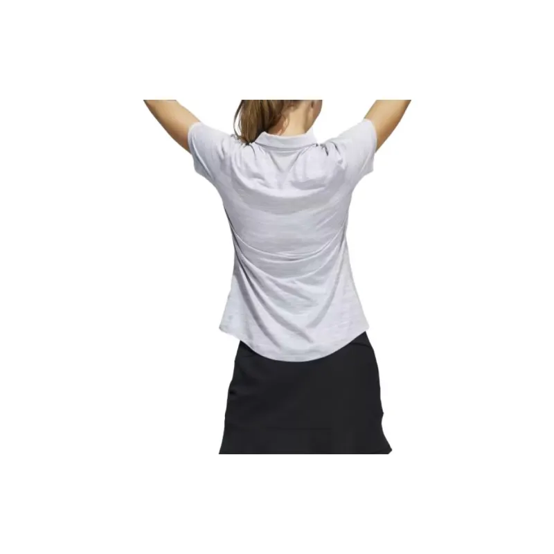Adidas Free Shipping With AdiClub Space-Dyed Short Sleeve Polo Shirt-2