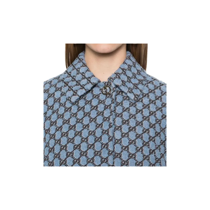 GUCCI Gg Shadow Bouclé Jacket-4