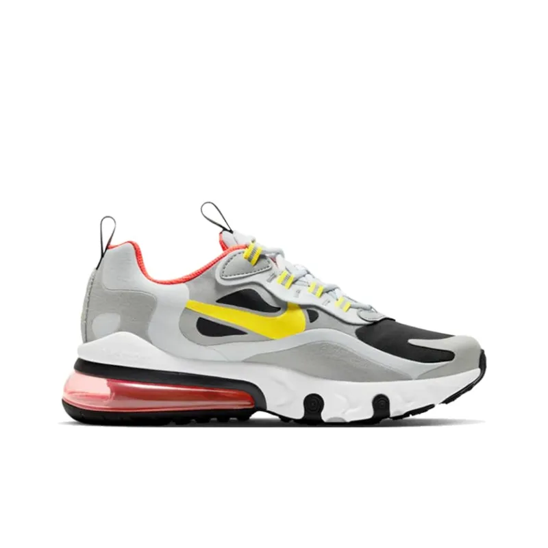 Nike Air Max 270 React 'Smoke Grey High Voltage' GS-1