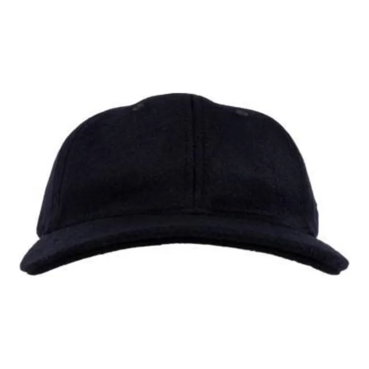 EMPORIO ARMANI Wool Polyester Cotton Polyurethane Baseball Caps Men's Marine Blue-0