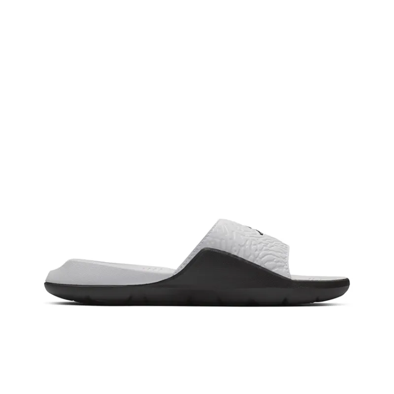 Jordan Hydro 7 V2 Kids' Slippers Black Gray Teenagers-1