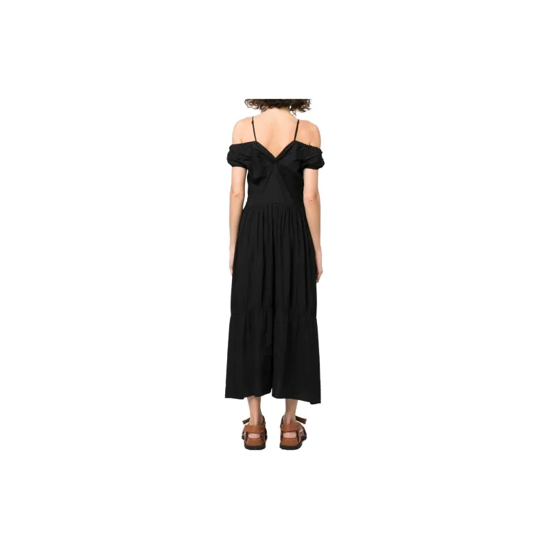 VINCE Sleeveless Dresses Women's Black-2
