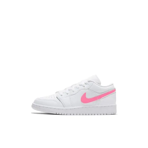 Jordan 1 Low White Neon GS