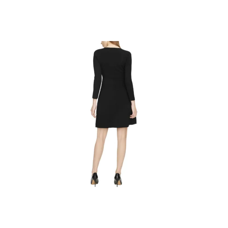 THEORY Long Sleeved Dresses Women's Black-2