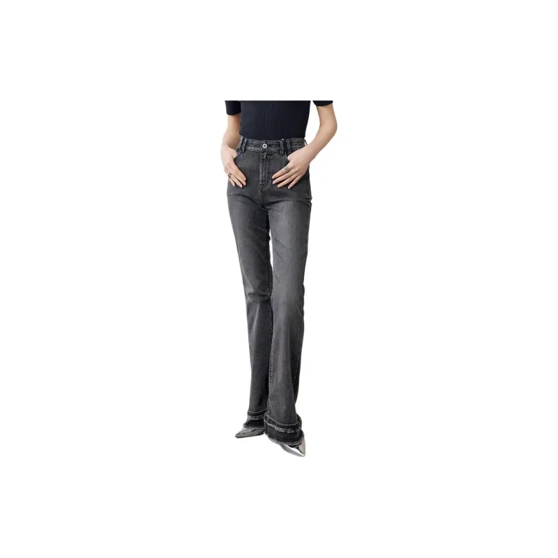 A21 Jeans Women's Medium Gray-2