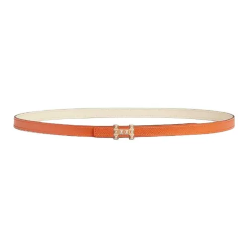 HERMES Leather Belts Women's