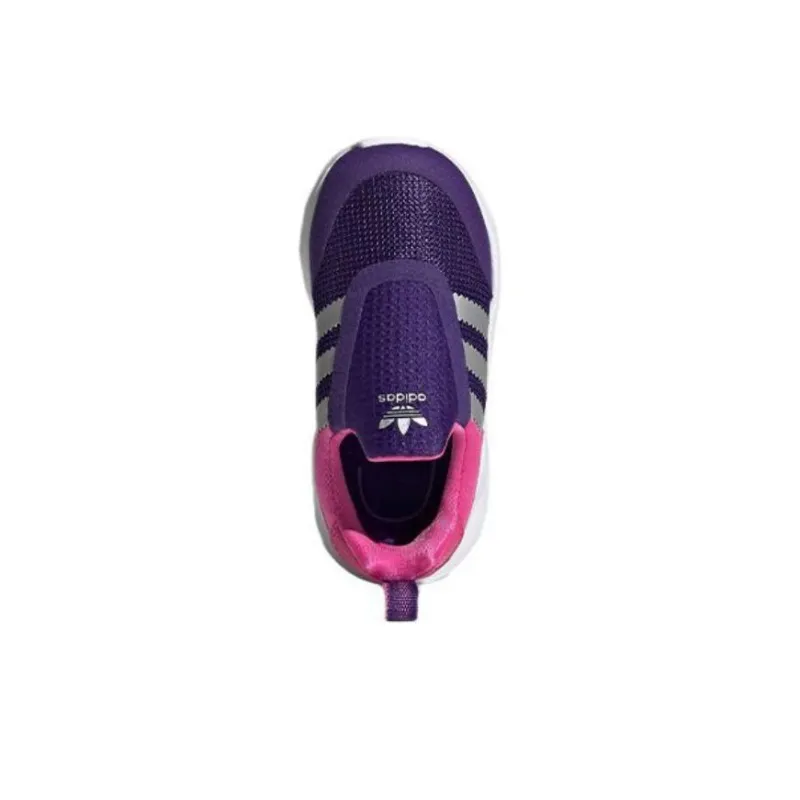 Adidas Originals ZX 360 Low-Top Toddler Shoes Purple Silver Infant And Toddler-4